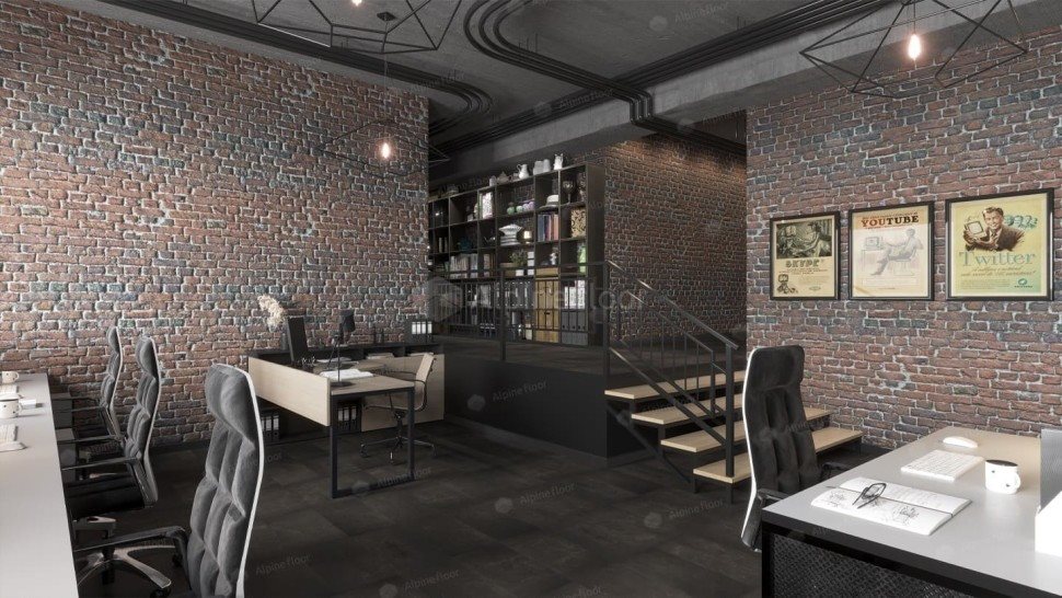 Виниловая плитка "Alpine Floor" Light Stone Ларнака (608*303*2,5 мм) — купить в Калининграде