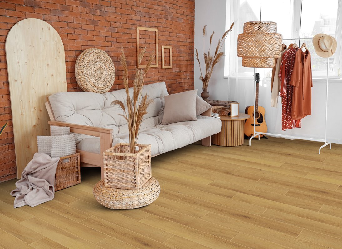 SPC ламинат  "Aberhof" Volcano (1200*150*5 мм) — купить в Калининграде