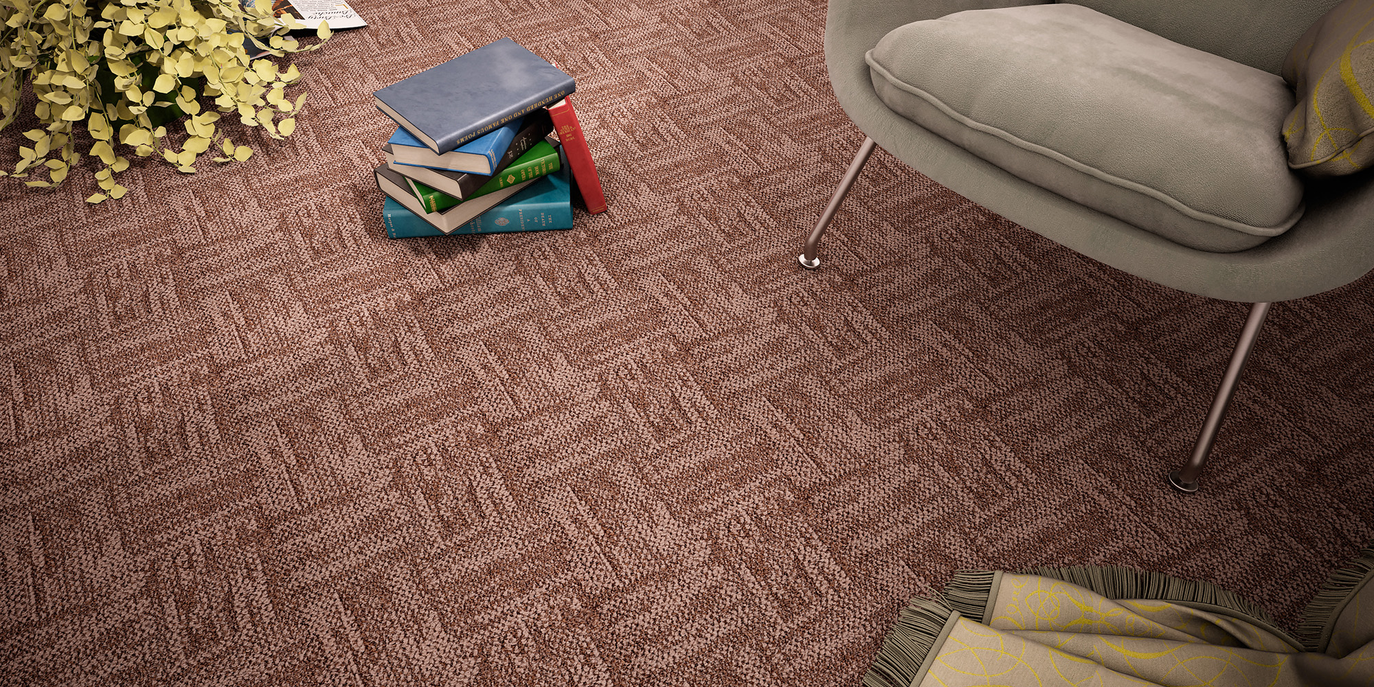 Ковролин "Зартекс" Тунис 003 Серый (3,5м) — купить в Калининграде