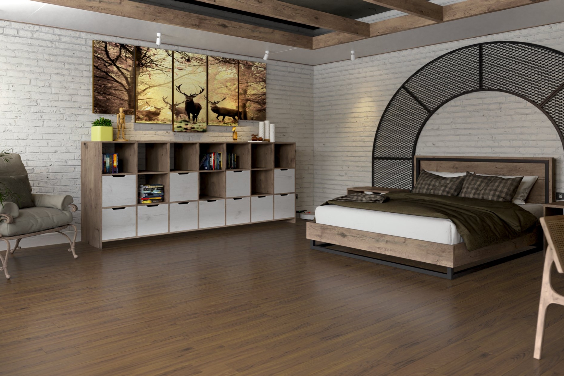 Инженерный паркет «Damy Floor» Ореховый — купить в Калининграде