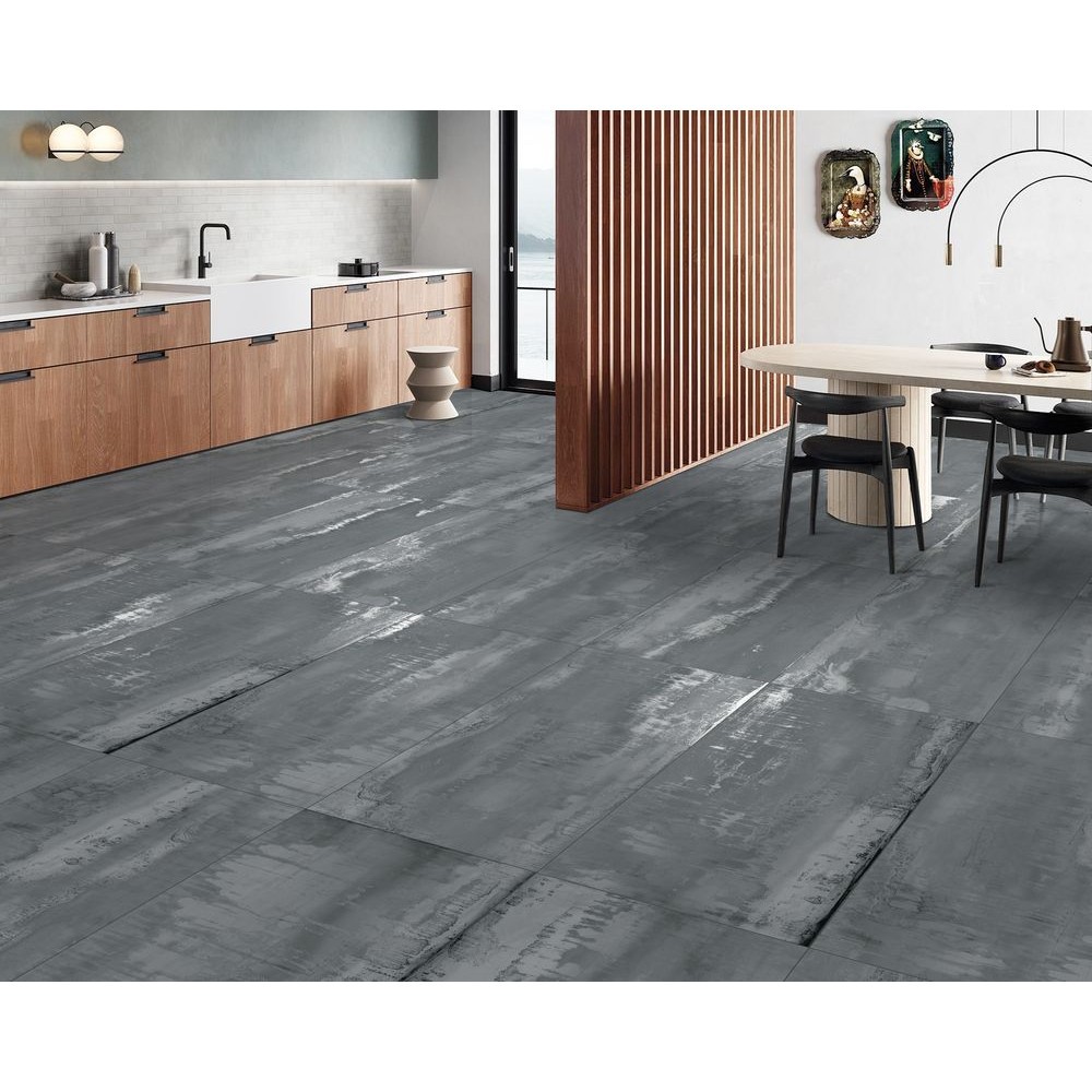 Керамогранит "Ennface" 600*1200 Oxido Grey Carving Carving Серый — купить в Калининграде