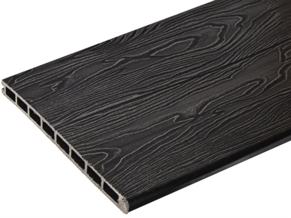 Ступень TalverWood 313*25*4000мм, антрацит, 3D — купить в Калининграде