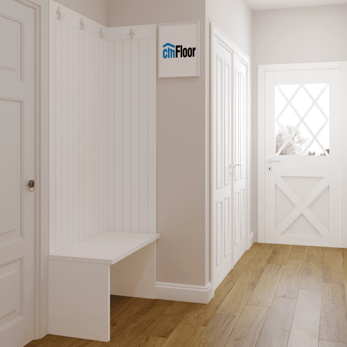 SPC плитка для пола Орех Американский (1220*180*4 мм) — купить в Калининграде