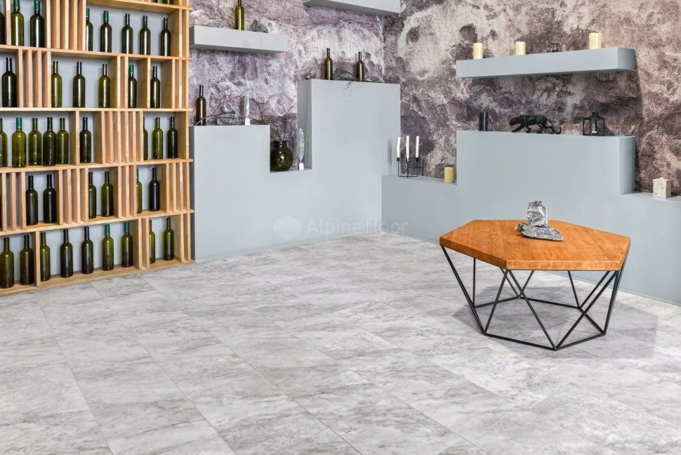 Виниловая плитка "Alpine Floor" Light Stone Чили (608*303*2,5 мм) — купить в Калининграде