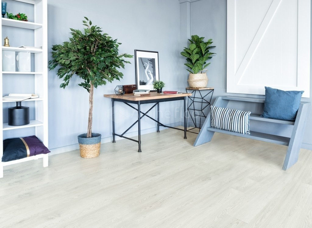 Кварцвиниловая плитка "Alpine Floor" Дуб Светлый (1219*184*3мм) — купить в Калининграде