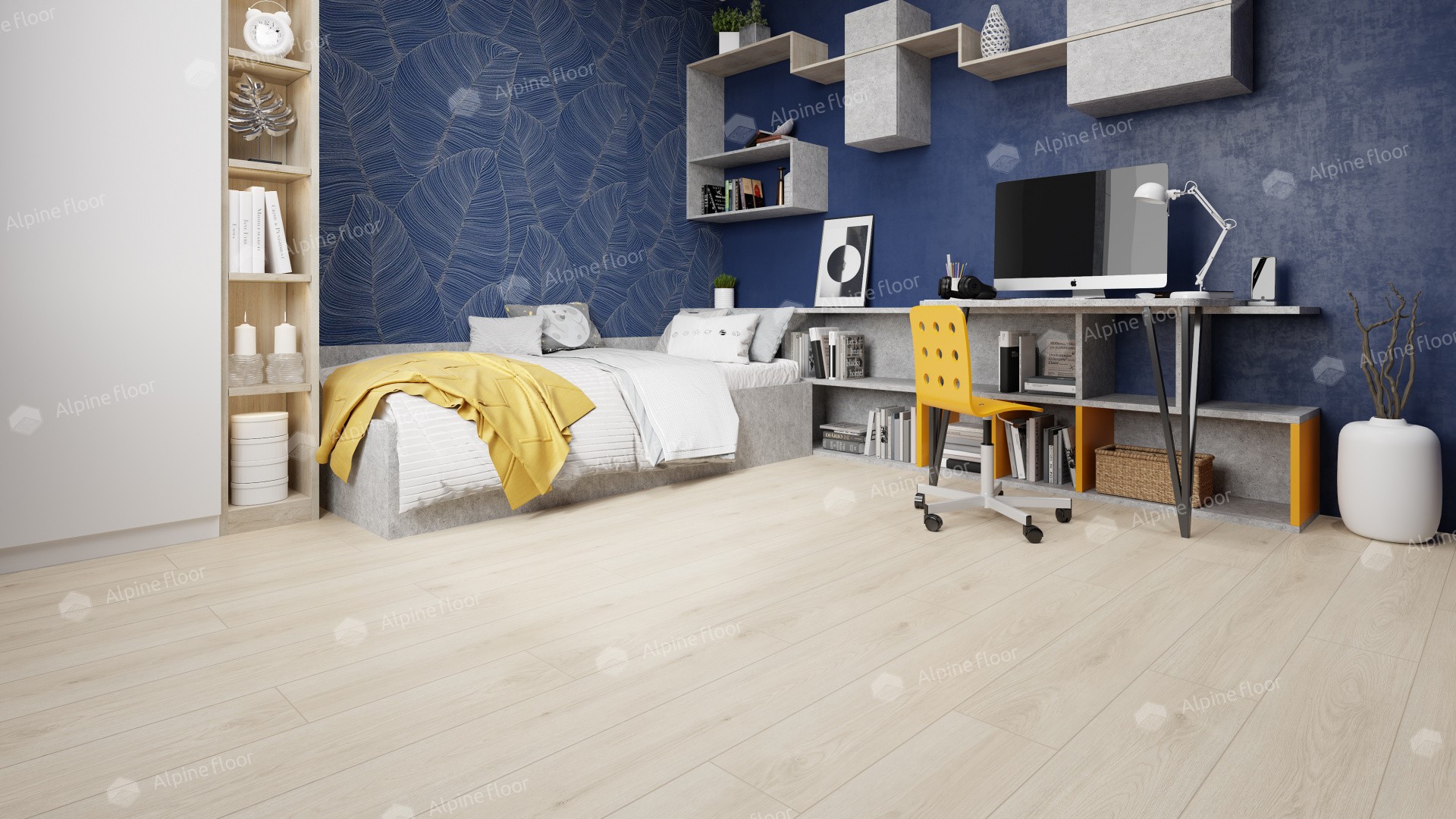 Ламинат "Alpine Floor" Дуб Петербург (1285*192*8 мм) — купить в Калининграде