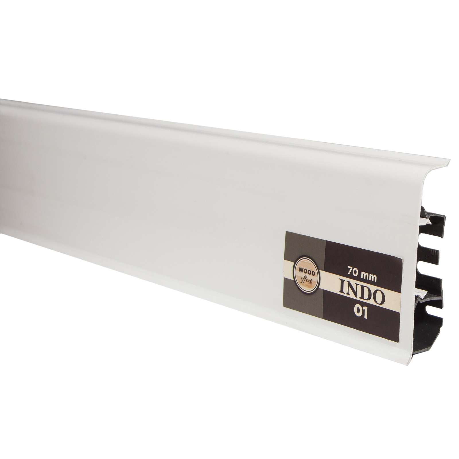 Плинтус "Arbiton" Indo Белый (2500*26*70 мм) — купить в Калининграде