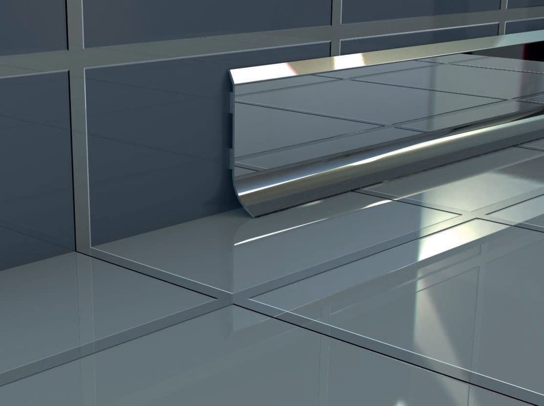 Плинтус L-образный PLR 40 EМ 250 матовый — купить в Калининграде