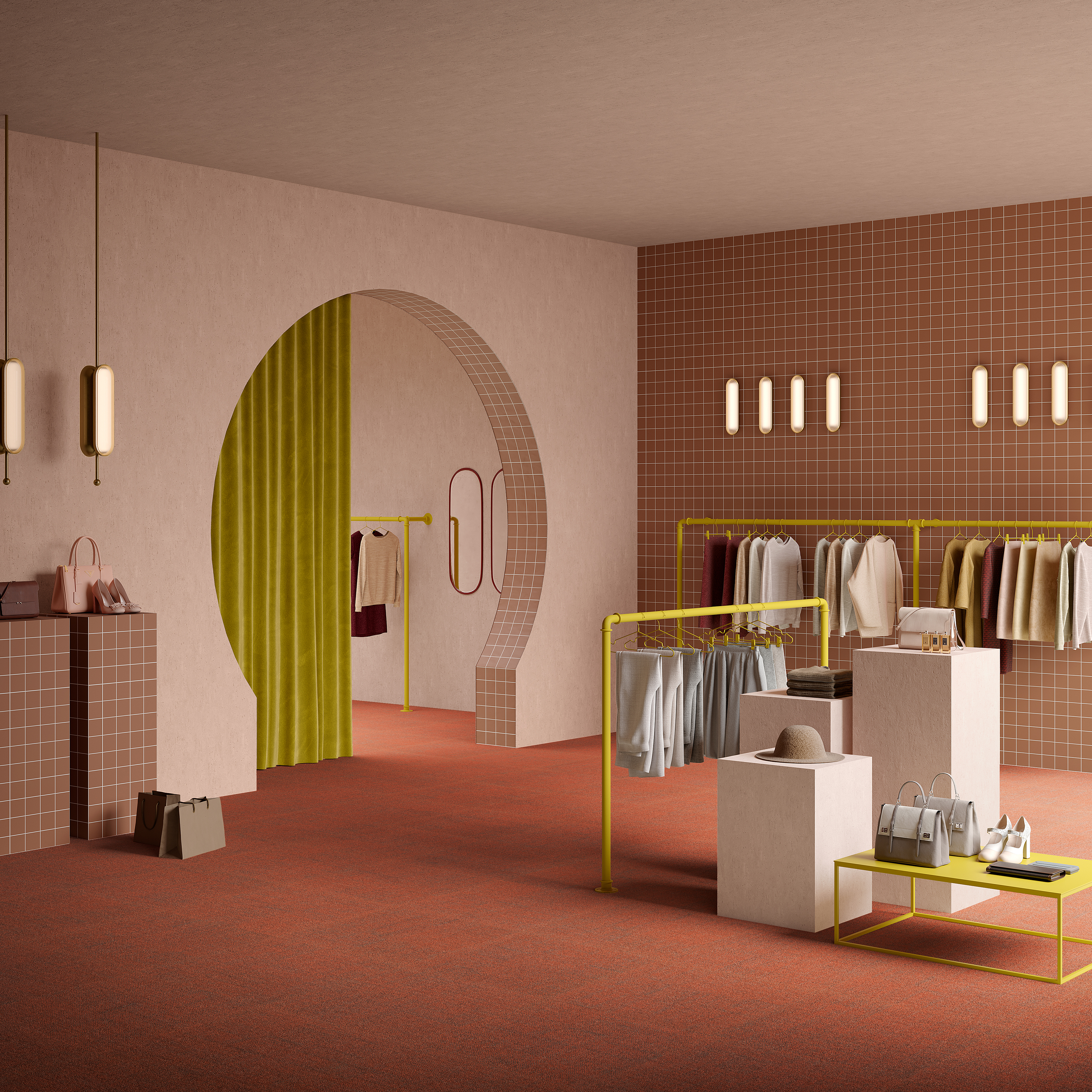 Ковровая плитка Mantra Tile 89 (500*500*6 мм) — купить в Калининграде