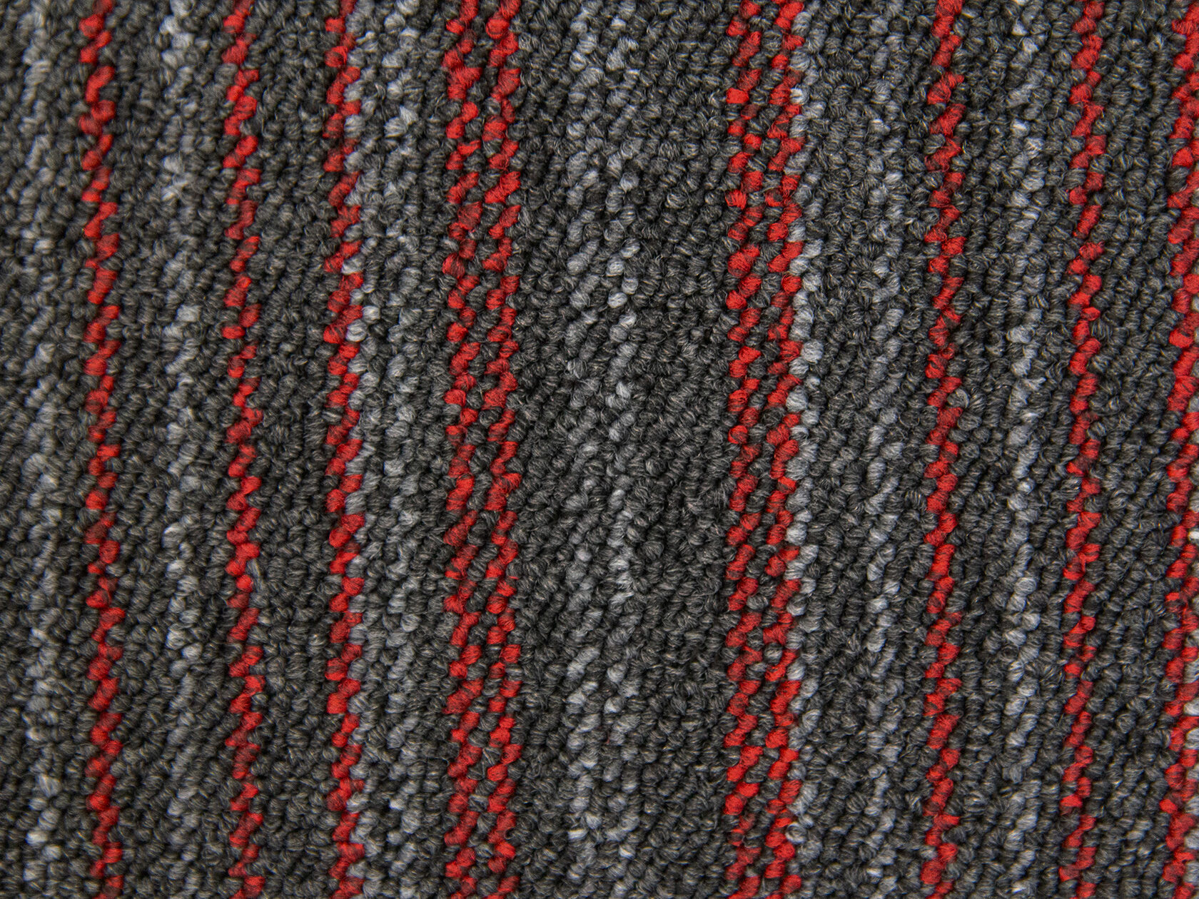 Ковровая плитка "Bonkeel" Space Strip Red (500*500*5,9 мм) — купить в Калининграде