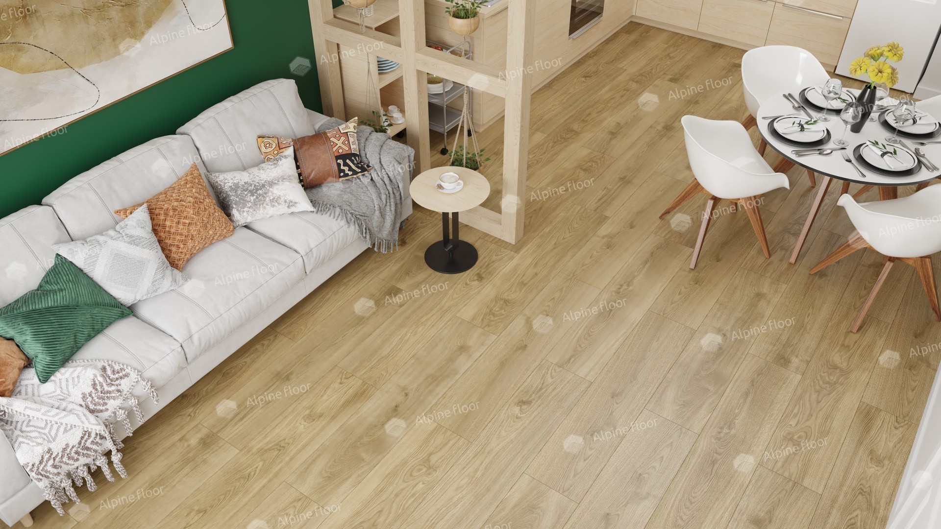 Ламинат "Alpine Floor" Дуб Маджоре (1285*280*8 мм) — купить в Калининграде