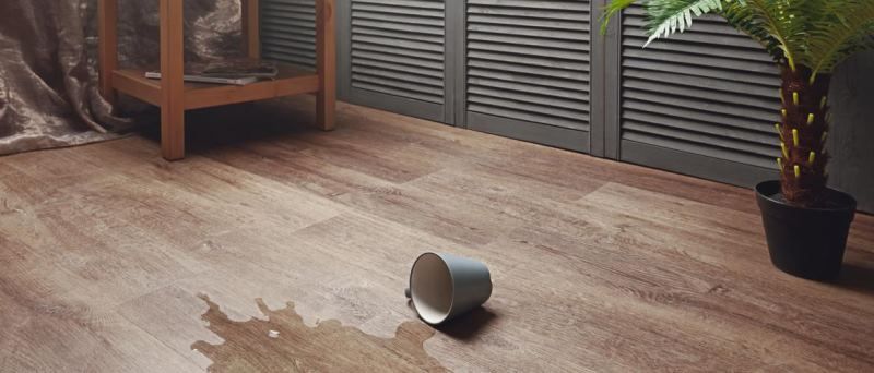 Кварцвиниловая плитка "Aquafloor" AF6033 Glue (1219,2*177,8*2 мм) — купить в Калининграде