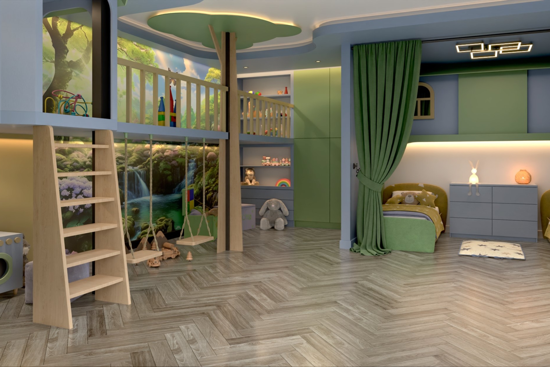 Инженерный паркет «Damy Floor» Скандинавский (укладка елочкой) — купить в Калининграде