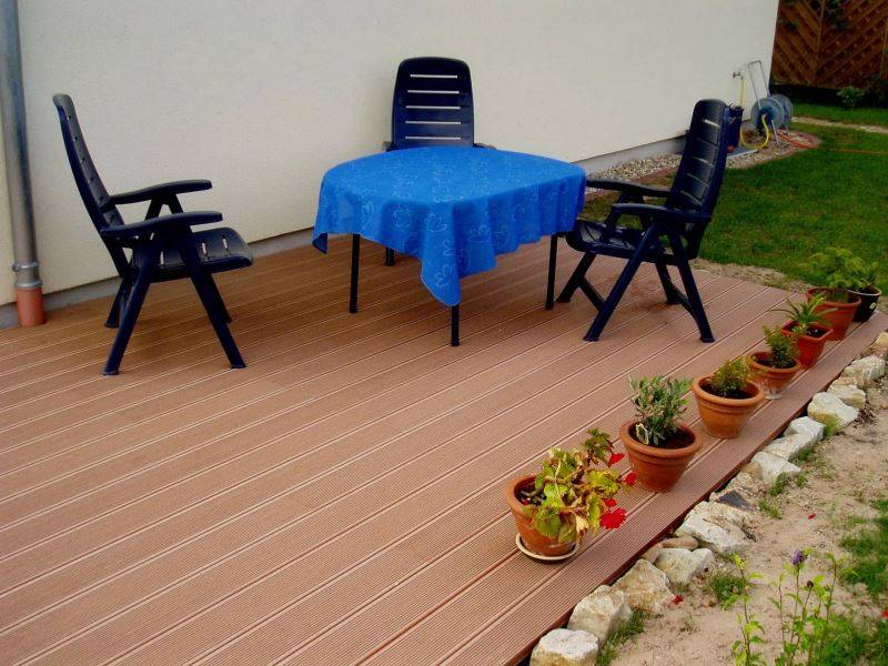 Террасная доска Deckron (4000*153*28 мм) шовная — купить в Калининграде