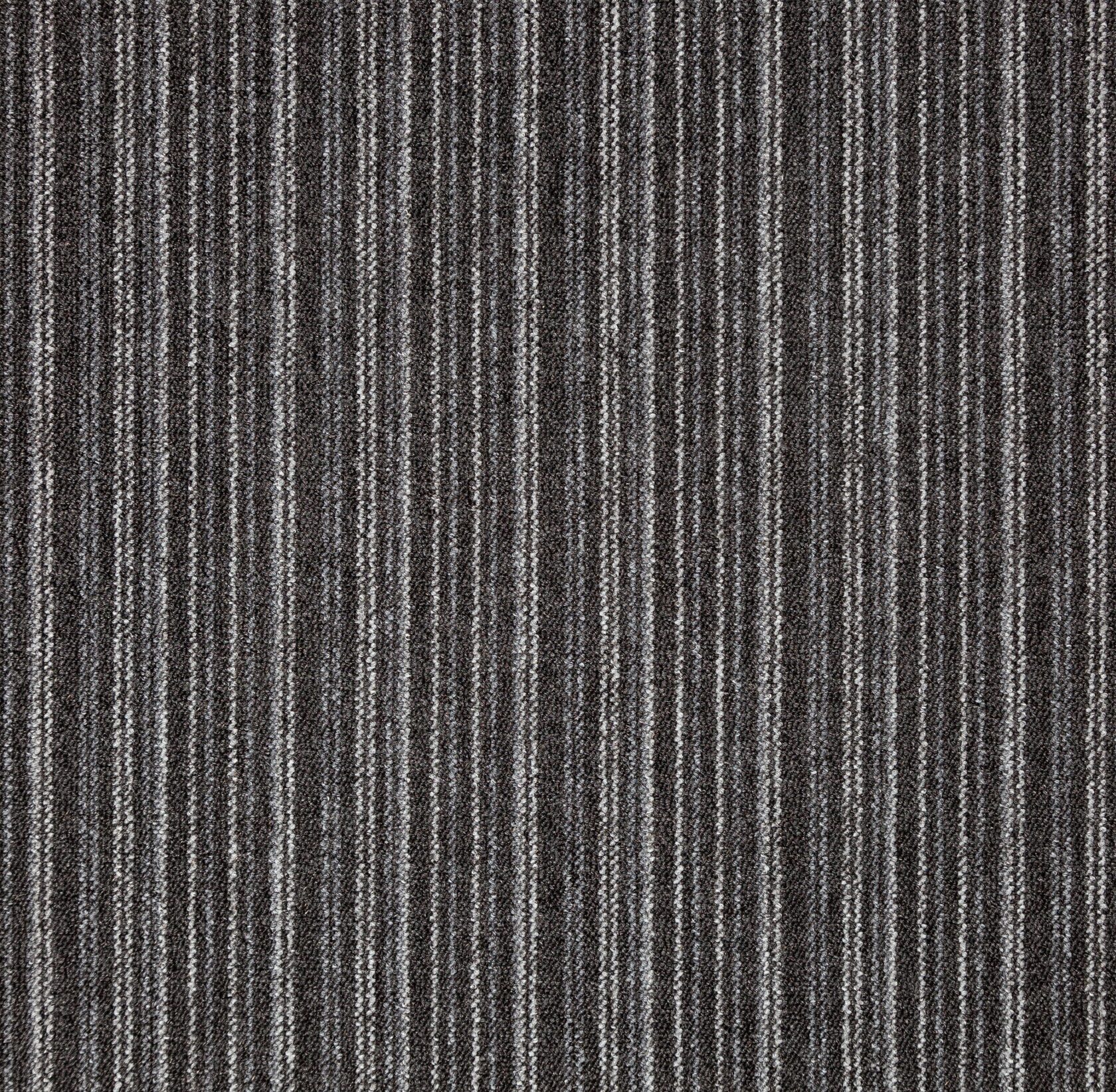 Ковровая плитка "Bonkeel" Space Strip Graphit (500*500*5,9 мм) — купить в Калининграде
