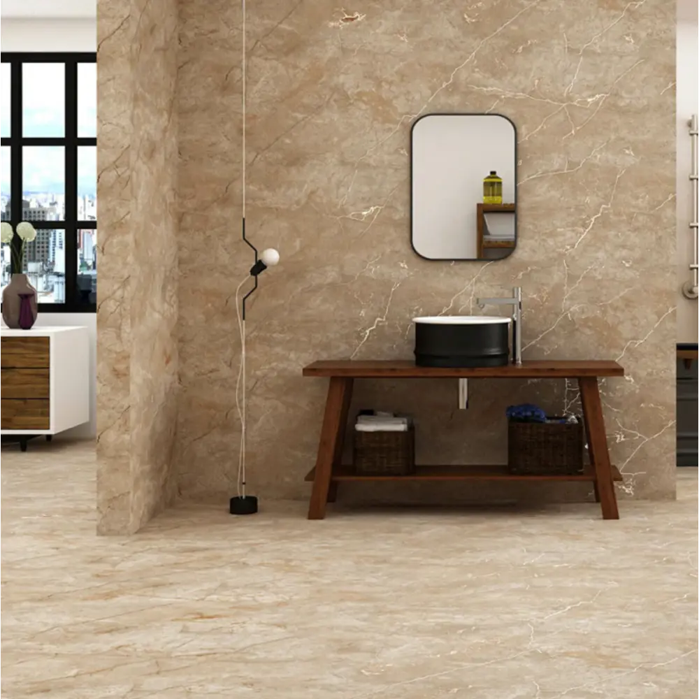 Керамогранит "Sonex" Mostaco natural карвинг 60x120см цвет светло-коричневый с прожилками — купить в Калининграде