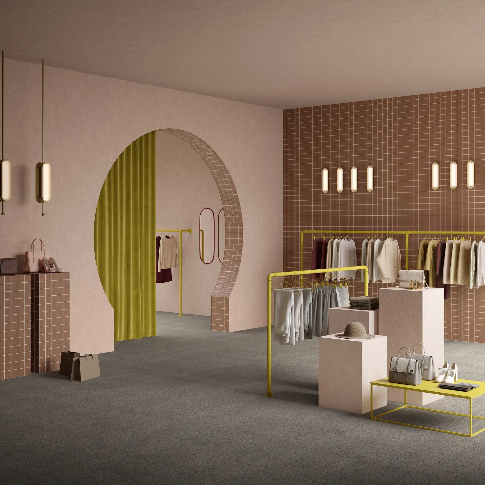 Ковровая плитка Mantra Tile 89 (500*500*6 мм) — купить в Калининграде