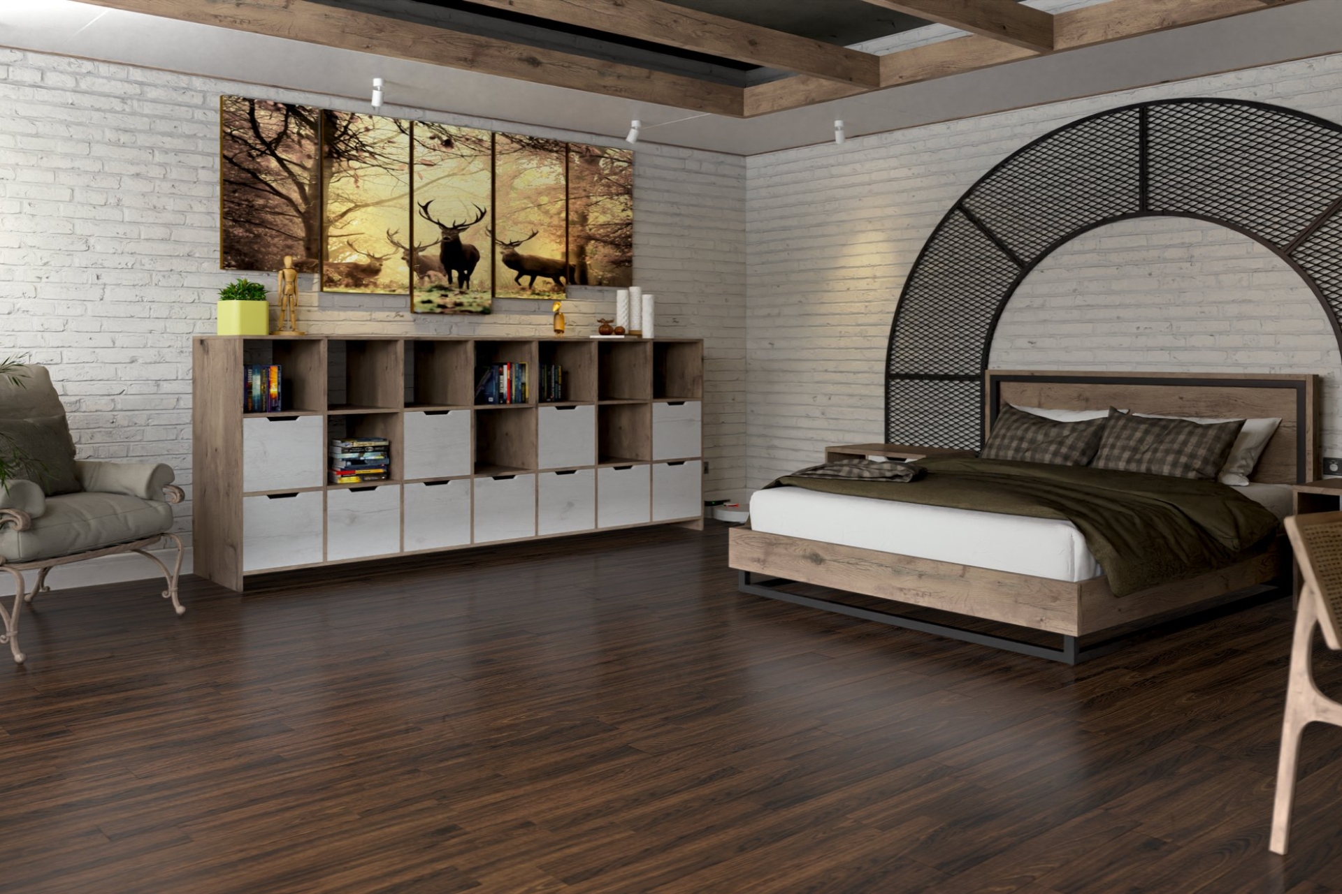 Инженерный паркет «Damy Floor» Каштановый — купить в Калининграде