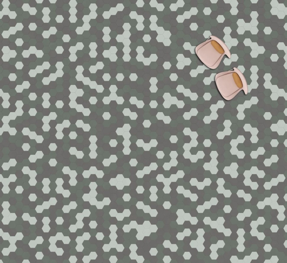 Виниловая плитка "Moduleo" Moods Hexagon 344 (226,32*196*2,5 мм) — купить в Калининграде