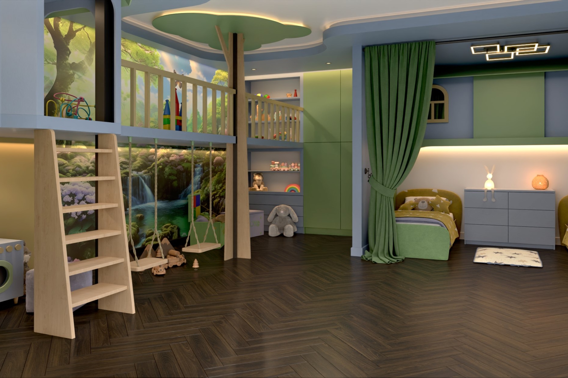 Инженерный паркет «Damy Floor» Шоколадный (укладка елочкой) — купить в Калининграде