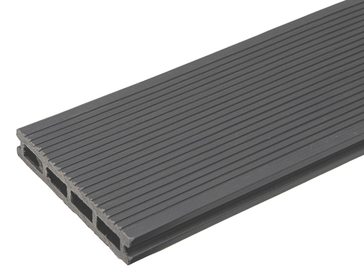 Террасная доска серый TalverWood 150*25мм, 3 D+вельвет брашинг — купить в Калининграде
