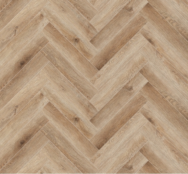 Виниловый ламинат SPC "Cronafloor" Herringbone Дуб Монпелье (640*128*4,5 мм) — купить в Калининграде