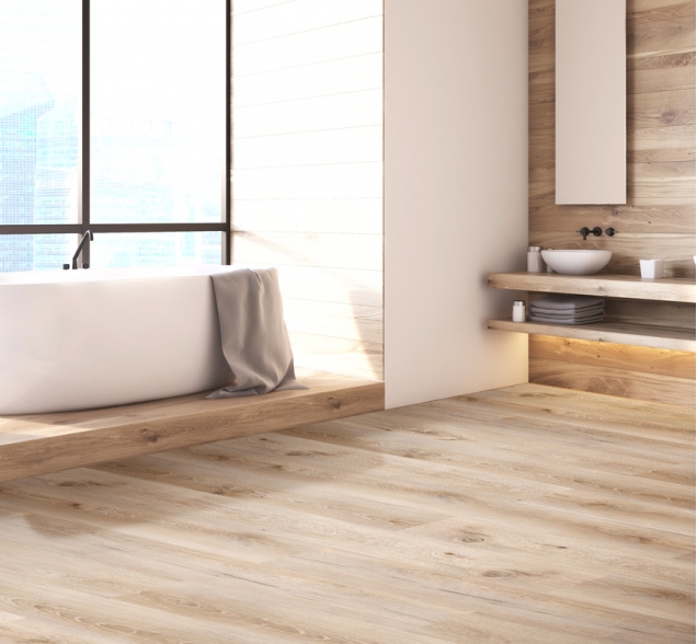 SPC ламинат "CronaFloor" Wood 4V Дуб Фрейзер (1200*180*4 мм) — купить в Калининграде